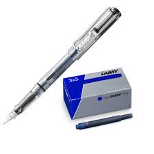 Lamy Safari Vista M - Zestaw Pióro i Wkłady Atramentowe T10