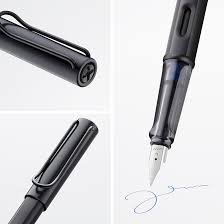 Lamy AL-star 071: Czarny Pióro Wieczne z Aluminium