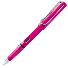 Lamy Safari Różowe Pióro Wieczne z Ergonomicznym Uchwytem