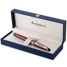 Długopis Waterman Expert Ciemnoczerwony z Chromem