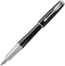 Parker Urban Premium: Wieczne Pióro Ebony Metal Chiselled